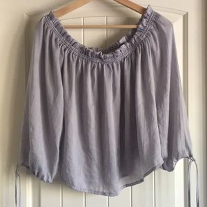 Off the shoulder top